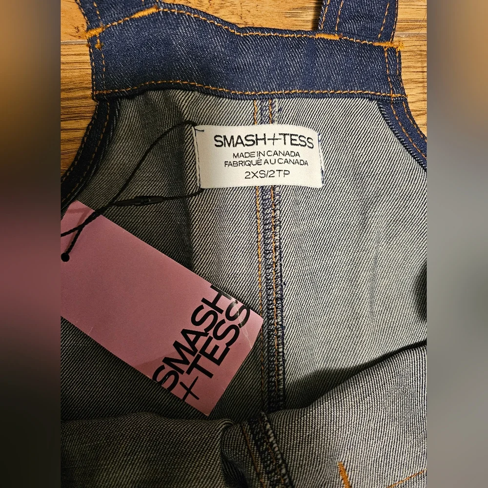 Smash + Tess Wide-Leg Overalls - Picture 4 of 5